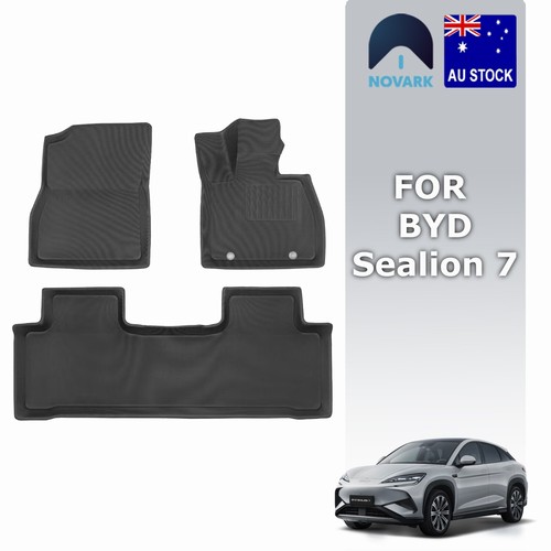 BYD Sealion 7 All-Weather Floor Mats Boot Liner 3D XPE/Carpet - Picture 16 of 26