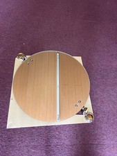 Metlex Athens Round Swivel Mirror In Chrome/Gold Finish