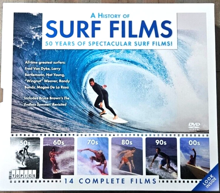 A History of Surf Films 50 Years 12 DISC BOX SET (DVD) BRAND NEW!!! - Image 2 of 4