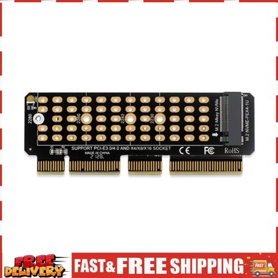 SSD M.2 NVME zu PCI-E 4.0 X4 Riser-Karte PCI-Express X4/X8/X16 Schlüsseladapter 