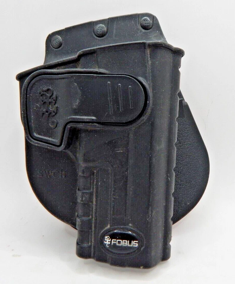 Funda Fobus SWCH en la pretina paleta negra Kydex para Glock Foto 4 de 4