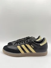 Adidas Men's Samba Messi Sizes 6.5-11.5 Black/Gold |IH8159|
