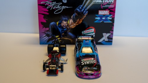 Action Marvel Comics X-Men Tony Pedregon Castrol Syntec Mustang Funny Car 1/24 - Picture 3 of 7