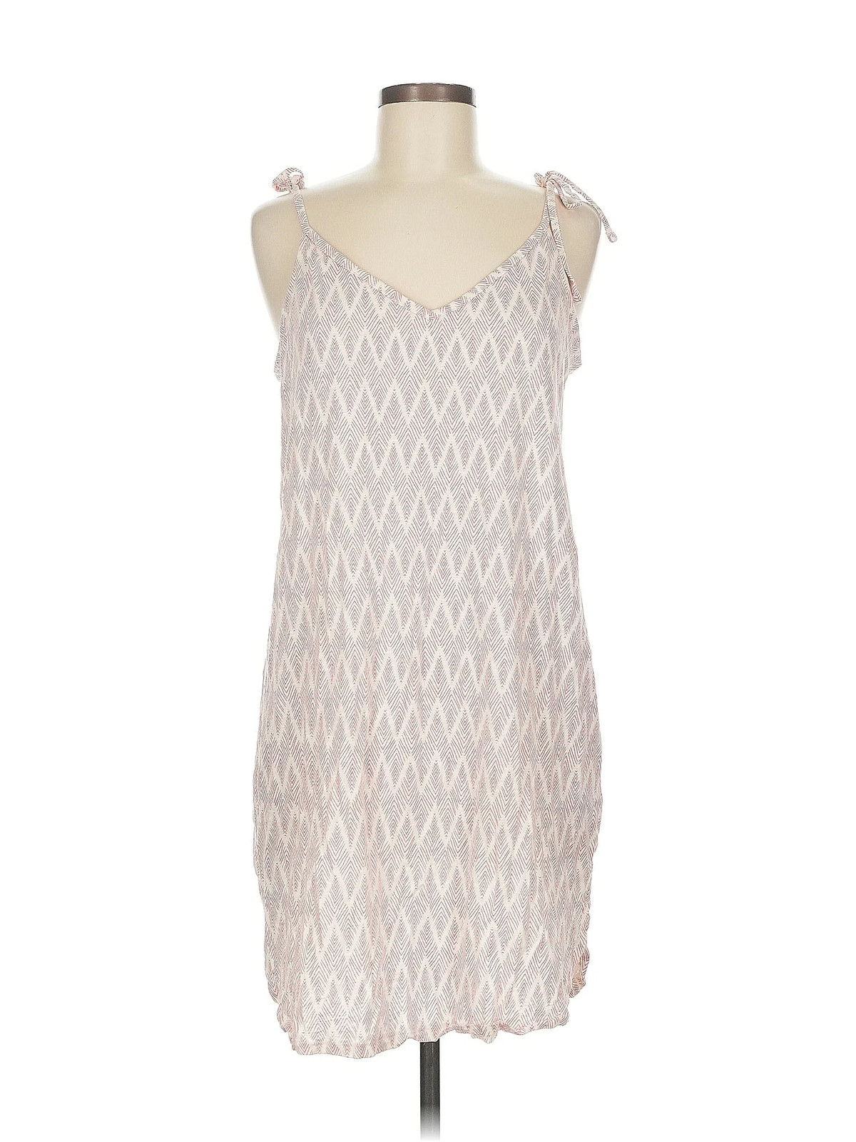 H&M Women Ivory Casual Dress M