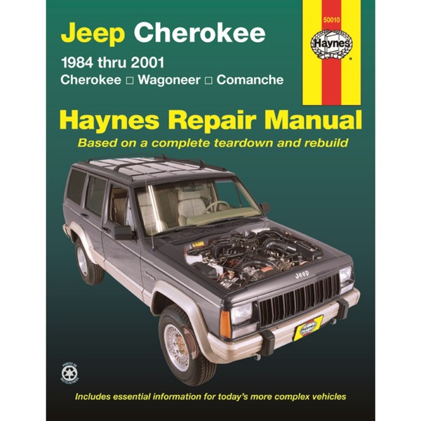 Jeep Cherokee Wagoneer Comanche 1984-2001 Us-Import Werkstatthandbuch Haynes-image