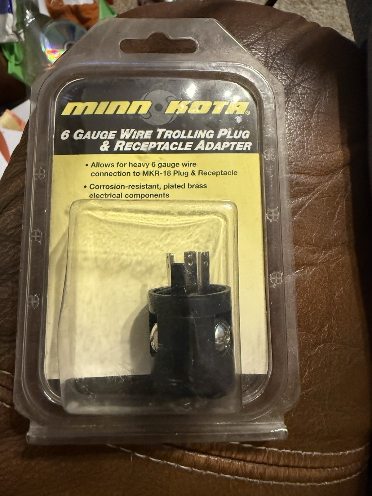 Minn kota 6 Gauge Wire Trolling Plug And Receptacle Adapter 