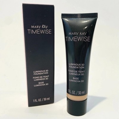 Mary Kay Timewise LUMINOUS 3D Foundation Ivory C 110 Full Size C110 NIB
