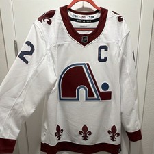 Colorado Avalanche reverse retro 1.0 Landeskog authentic men’s Size 54