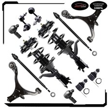 For 2001-2005 Honda Civic 1.7l Front Struts Lower Control Arms Suspension Kit