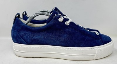 Paul Green Faye Women s Size US 11.5  /UK 9 Platform Sneakers Blue
