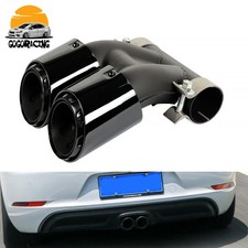 Car Rear Exhaust Tips Muffler Tail Pipe For Porsche 718 Boxster Cayman 2016-2023