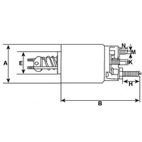 HC-Cargo Magnetschalter, Starter F 032 231 610