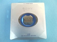 Sony MD Walkman MZ-E501 MiniDisc Player Silver Play FF REW Tested Unit Only