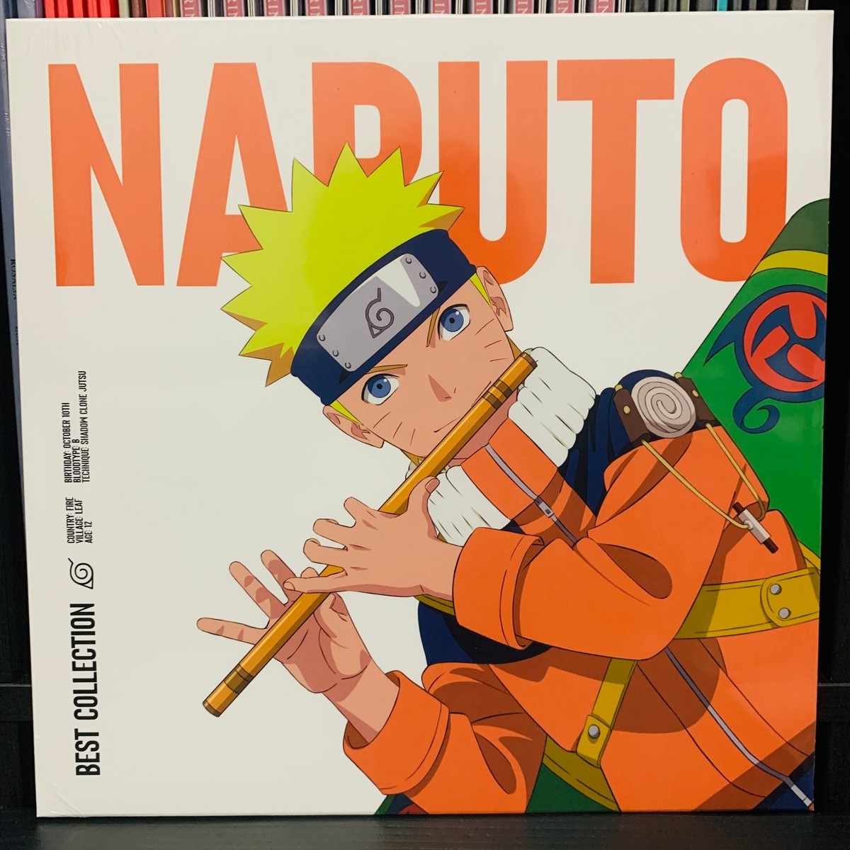 Naruto Best Collection Soundtrack Vinyl LP New Sealed OST Microids