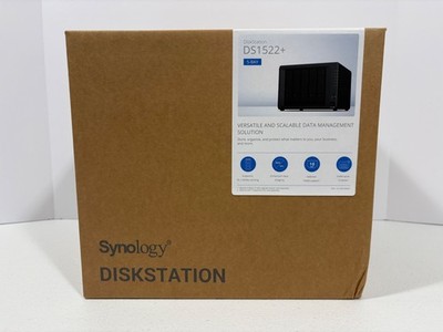 Synology DiskStation DS1522+ 5-Bay NAS Enclosure Network Hard Drive Diskless