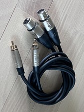 Hosa Technology HXR-003 Unbalanced 3-Pin XLR Female to RCA Male Audio Cable 3' 