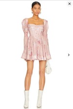 Women's Bardot Pink Floral Mini Dress S