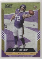 2021 Score Dots Gold 93/225 Kyle Rudolph #154 9bp