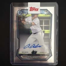 2026 Topps Bowman Chrome Baseball Aiva Arquette Auto 1st Bowman