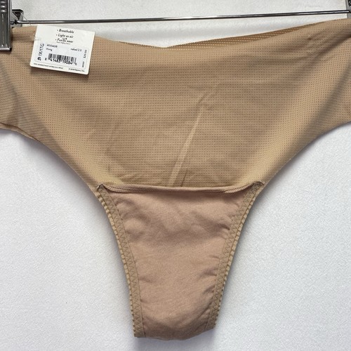 Spanx Under Statements Tanga Seamless Mid-Rise Damen 1X Beige Gummizugfrei Neu - Bild 6 von 12