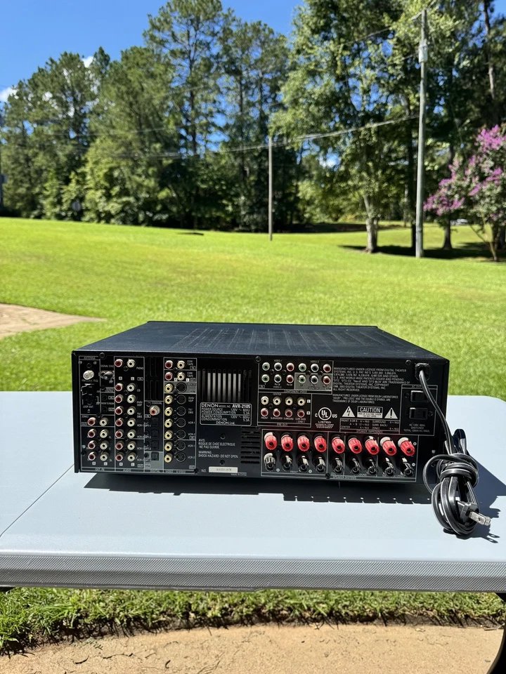 DENON AVR-2105 AV SURROUND RECEIVER  - Image 3 of 3