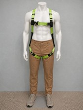 2- H511002W Body Safety Harness Universal Fall Protection ANSI OSHA- USED
