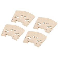 3/4 Violin Bridge Maple Wood Violin Parts for 3/4 Violin, Pack of 4