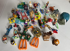 Lot Of 30 Vintage McDonald  s, Burger King  Disney Toys  Figures Mix - READ 