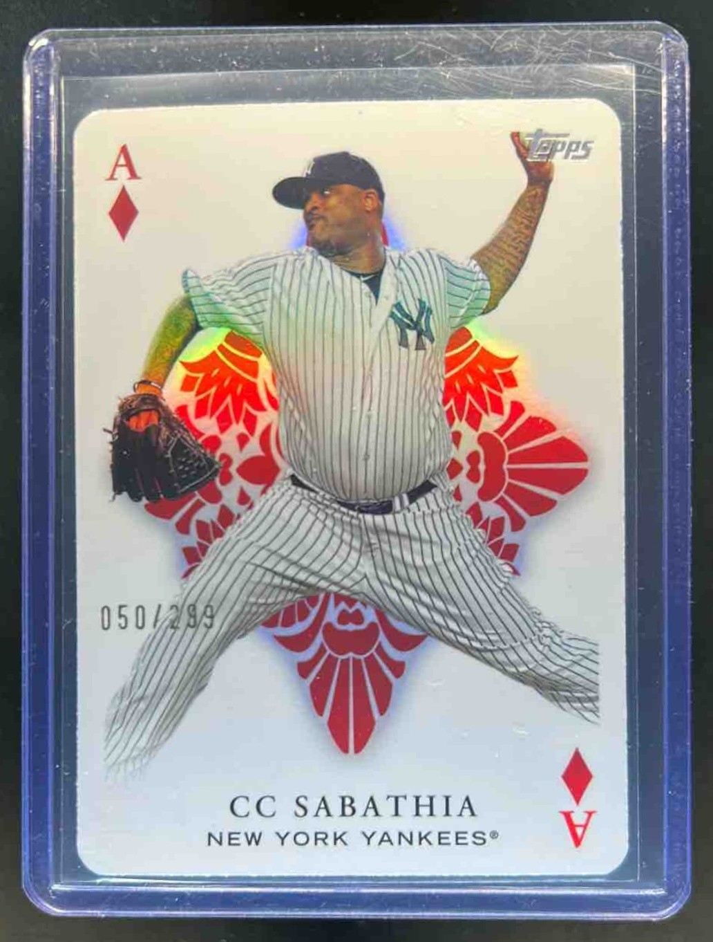 2023 Topps CC Sabathia All Aces Black #/299 Yankees