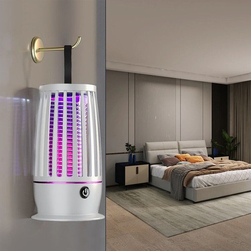 Lámpara Asesina de Mosquitos con Luz UV Eléctrica Recargable Insectos Zapper Mosca Trampa para Insectos - Imagen 6 de 21