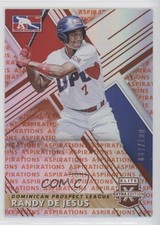 2019 Panini Elite Extra Edition Aspirations Orange 37/100 Randy DeJesus #201 0c6
