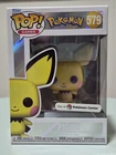 Funko Pop! Pichu Pearlescent Figure 579 Pokemon Center Exclusive, Sealed