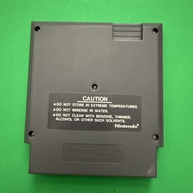 Soccer Nintendo Nes 1985 NES 5-Screw Test Market 8539 Chip