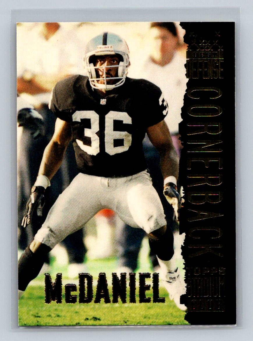 Terry McDaniel 1994 Stadium Club #443 Los Angeles Raiders