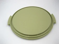 Tupperware Round Cake Carrier Plate Replacement Part Green 684-1