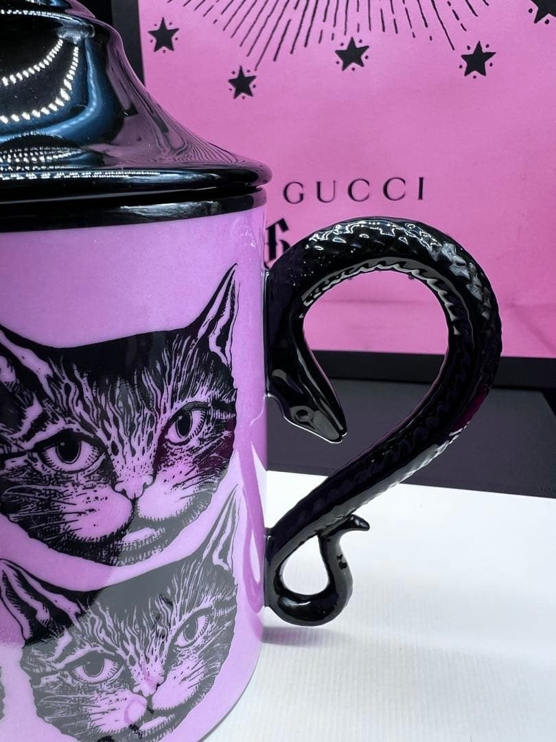 GUCCI Garden Mystic Cat Collaboration Richard Ginori Cup Rare