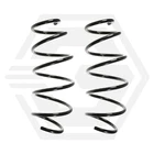 FRONT COIL SPRING SET FITS FORD FIESTA V 1.25 1.3 1.4 1.6 01-08 1146134, 1151928