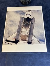 Vintage NASA Press Photo of STS-76 Space Shuttle Atlantis & By Russia Mir-21
