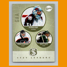 Patrick Roy/Roman Cechmanek/Marty Turco #317 2002-03 Upper Deck Vintage Hockey