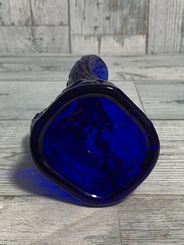 Boyd Large Glass Praying Angel Cobalt Blue Color Marked - Picture 7 of 8
