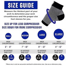 NWT Compression Ankle Sleeves Black Small