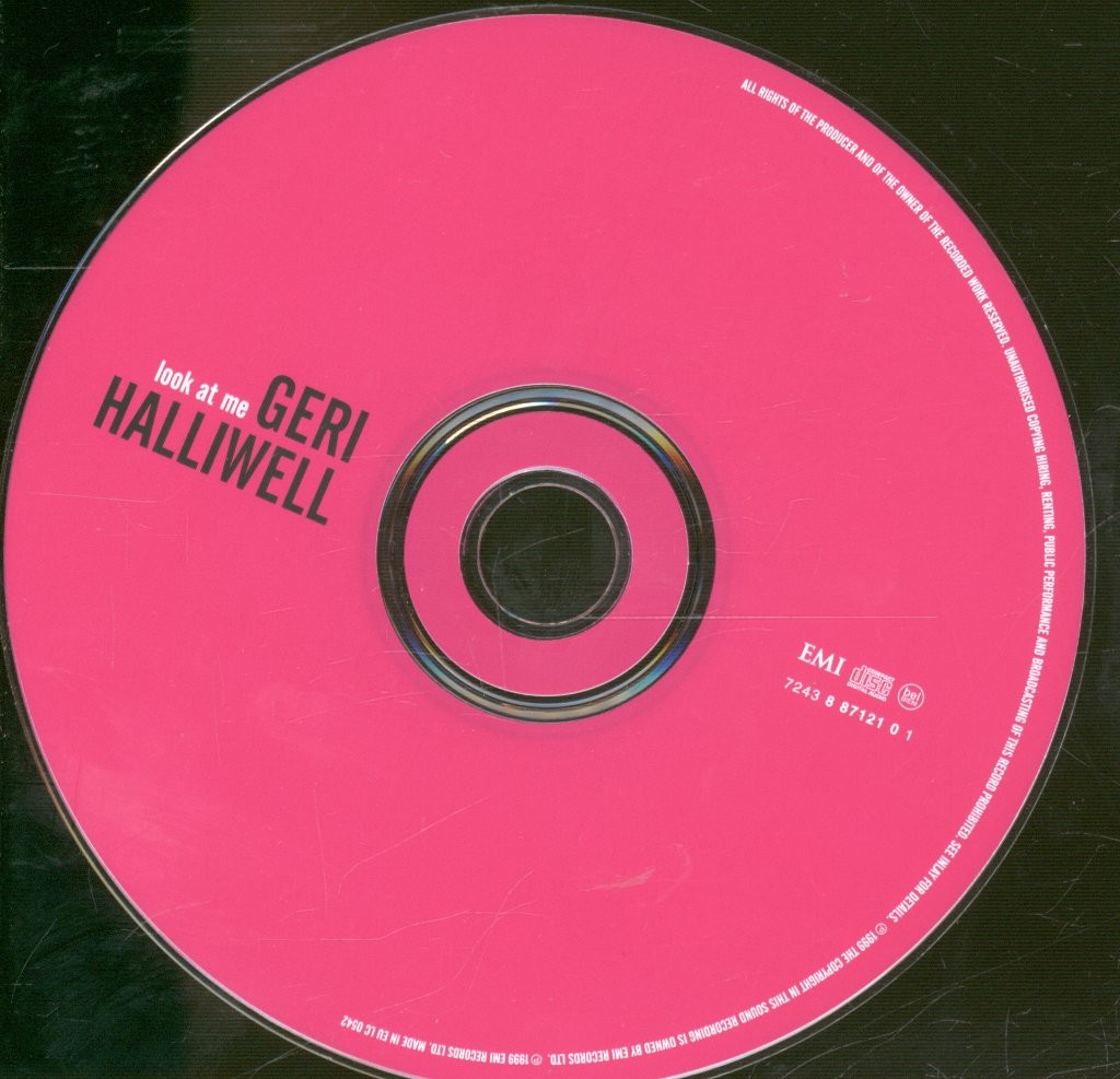 Geri Halliwell Look At Me CD Europe Emi 1999 enhanced CD with video content with
