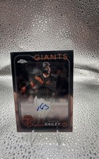2024 Topps Chrome Update Series - Autographs Patrick Bailey #AC-PB (AU)