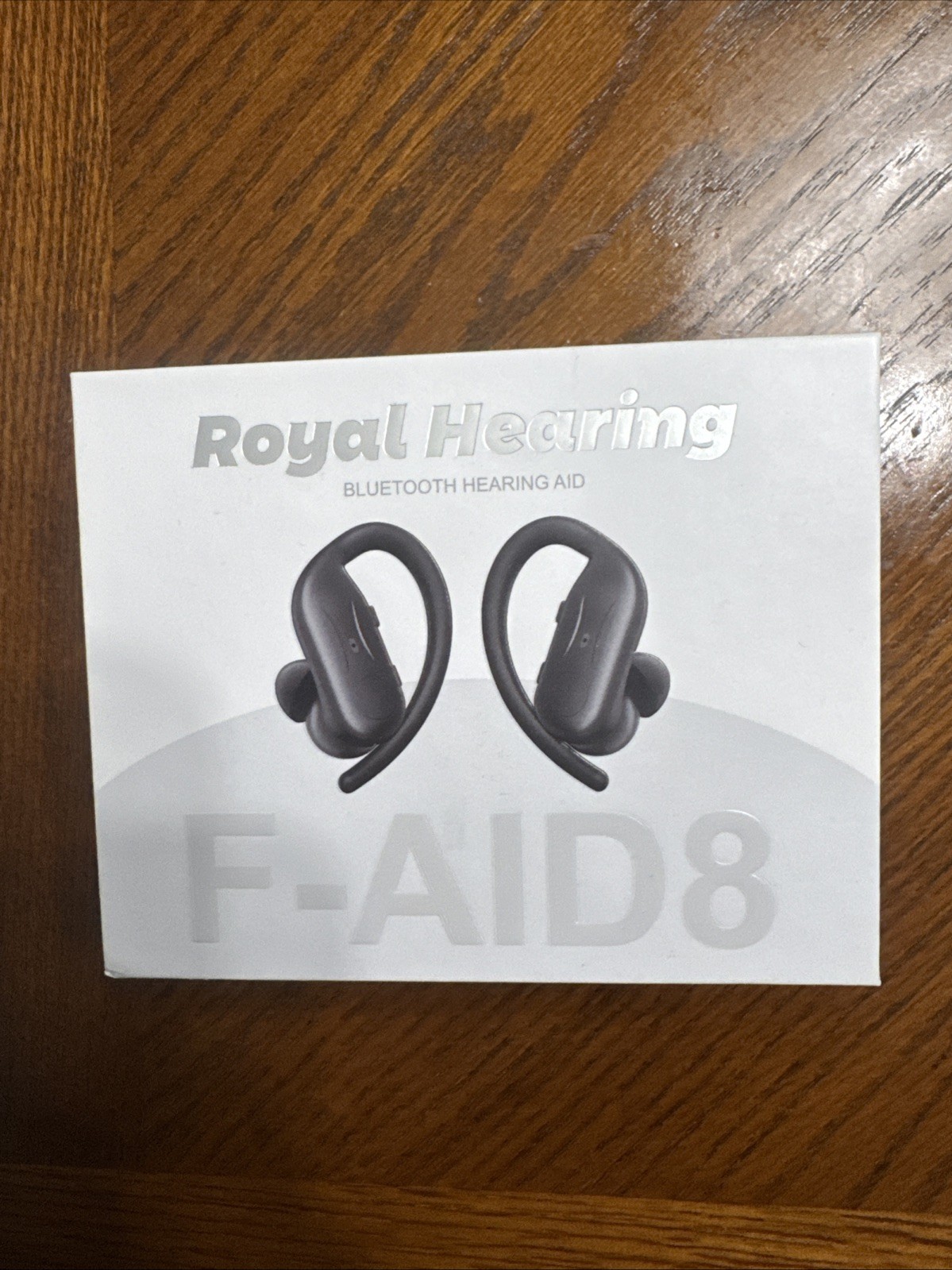 Black For Seniors Rechargeable Hearing Aid Earbuds