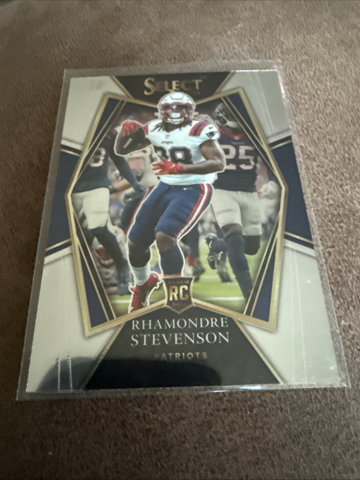 2021 Panini Select - Premier Level Rhamondre Stevenson #175 (RC)