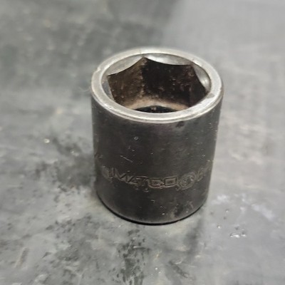 Matco BP226 11/16 Shallow 38/ Impact Socket 6 Point Black Finish