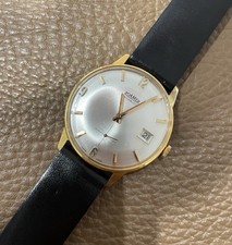 Roamer Calatrava Nos orologio uomo vintage oro 18 dress ultra sottile