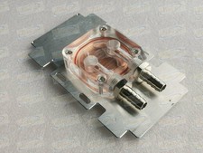 Tesla V100 P100 SXM2 graphics card water cooler block fully cover dual-interface