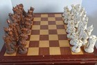 Rare 32-Piece Cat Vs Dog Chess Set  — photo 1