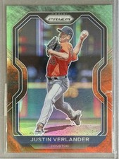 2021 Panini Prizm Baseball #36 Justin Verlander Cosmic Haze Prizm  Astros